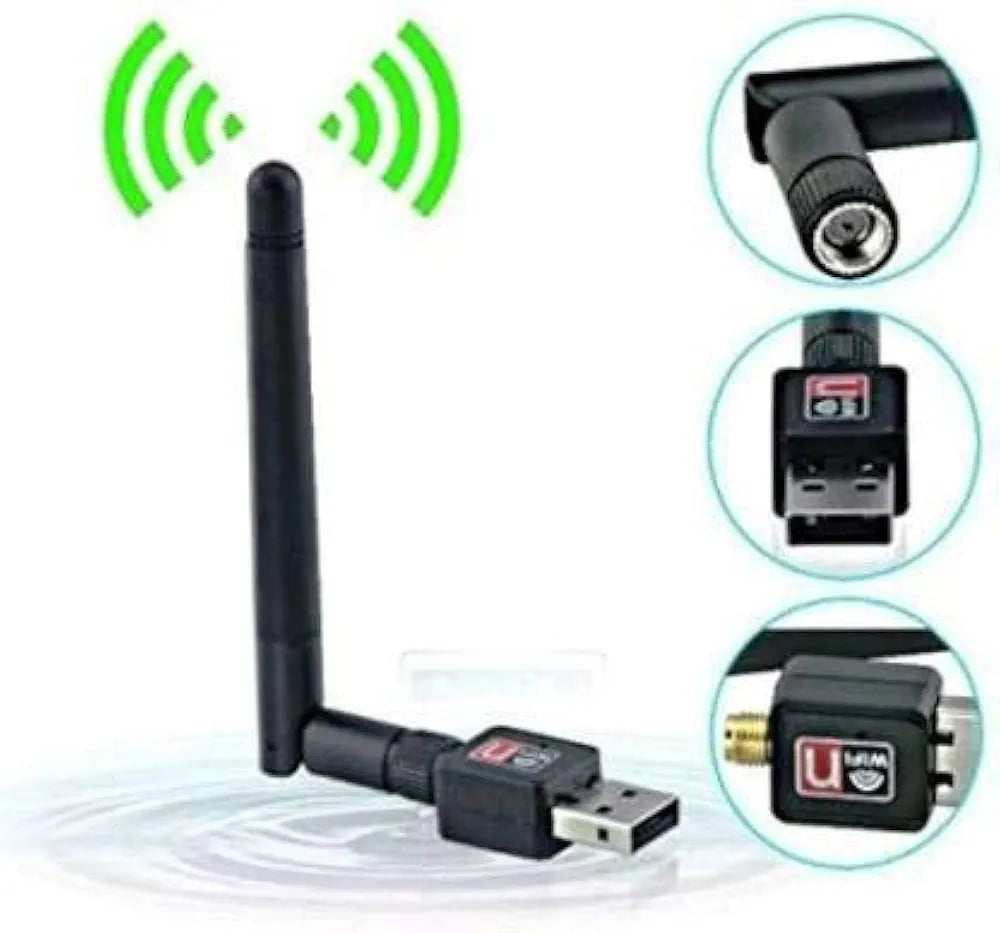WiFi Receiver Antenna Adapter Dongle for PC 802.11n/g 1200 Mbps Mini Wireless USB 2.0 802.IIN 2.4GHz , Desktop, and Laptops External with Driver CD WiFi Receiver Antenna Adapter Dongle for PC 802.11n/g 1200 Mbps Mini Wireless USB 2.0 802.IIN 2.4GHz , Desktop, and Laptops External with Driver CD
